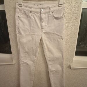 Tommy Bahama Ella Twill High Rise Ankle Pants Size 4/28 Resort Core & Preppy